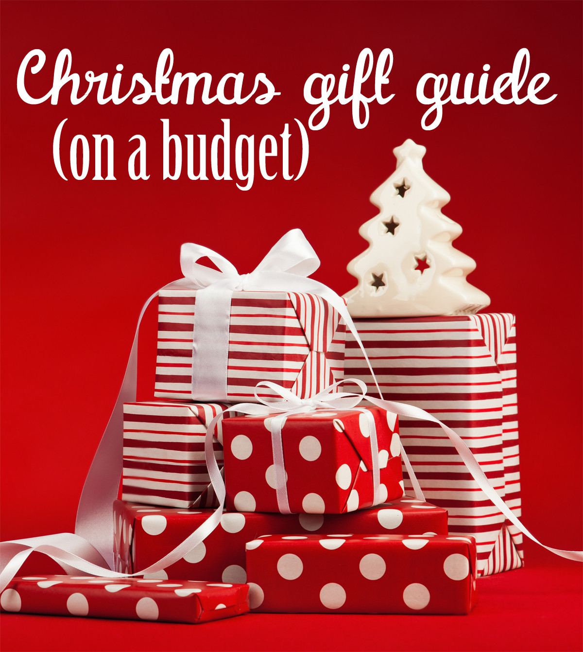 Christmas Gift Ideas On A Budget
 Bud friendly Christmas t ideas for the whole family