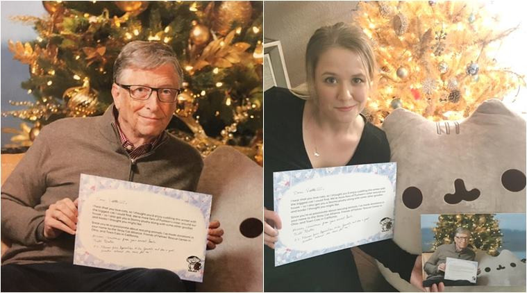 Christmas Gift Ideas Reddit
 This woman found Bill Gates was her secret Santa and