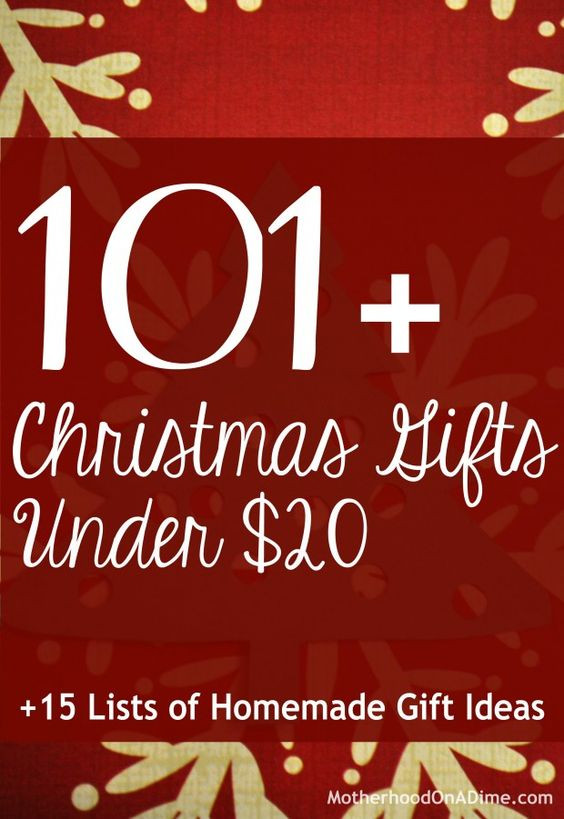 Christmas Gift Ideas Under $20
 101 Christmas t ideas for under $20 DIY Christmas