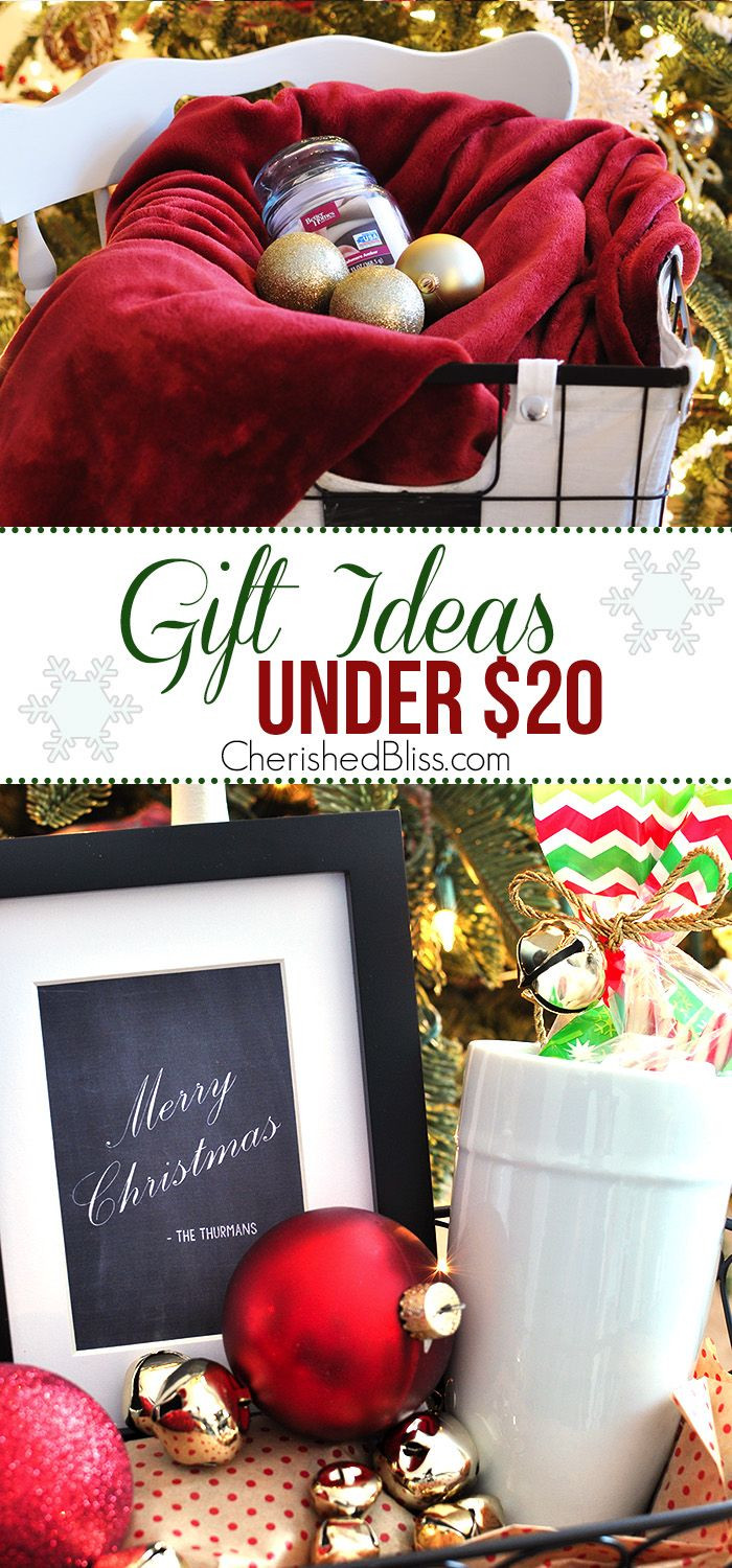 Christmas Gift Ideas Under $20
 25 Best Ideas about Simple Christmas Gifts on Pinterest