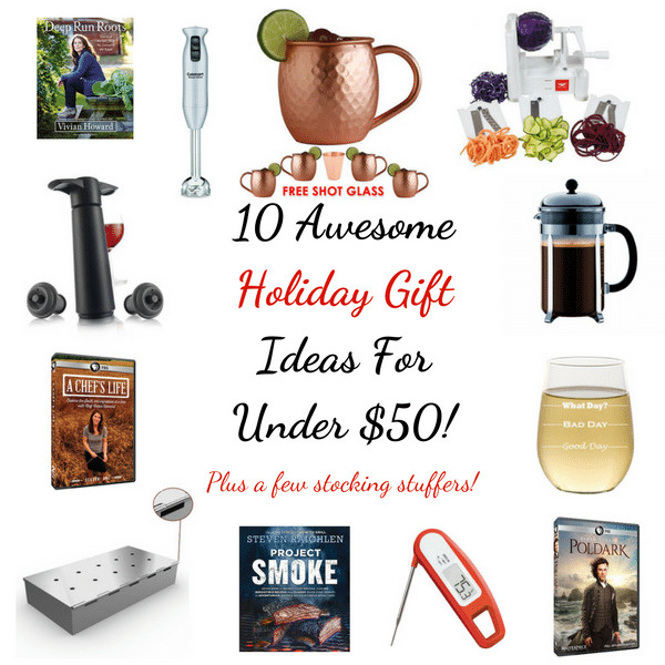 Christmas Gift Ideas Under $50
 10 Awesome Holiday Gift Ideas For Under $50