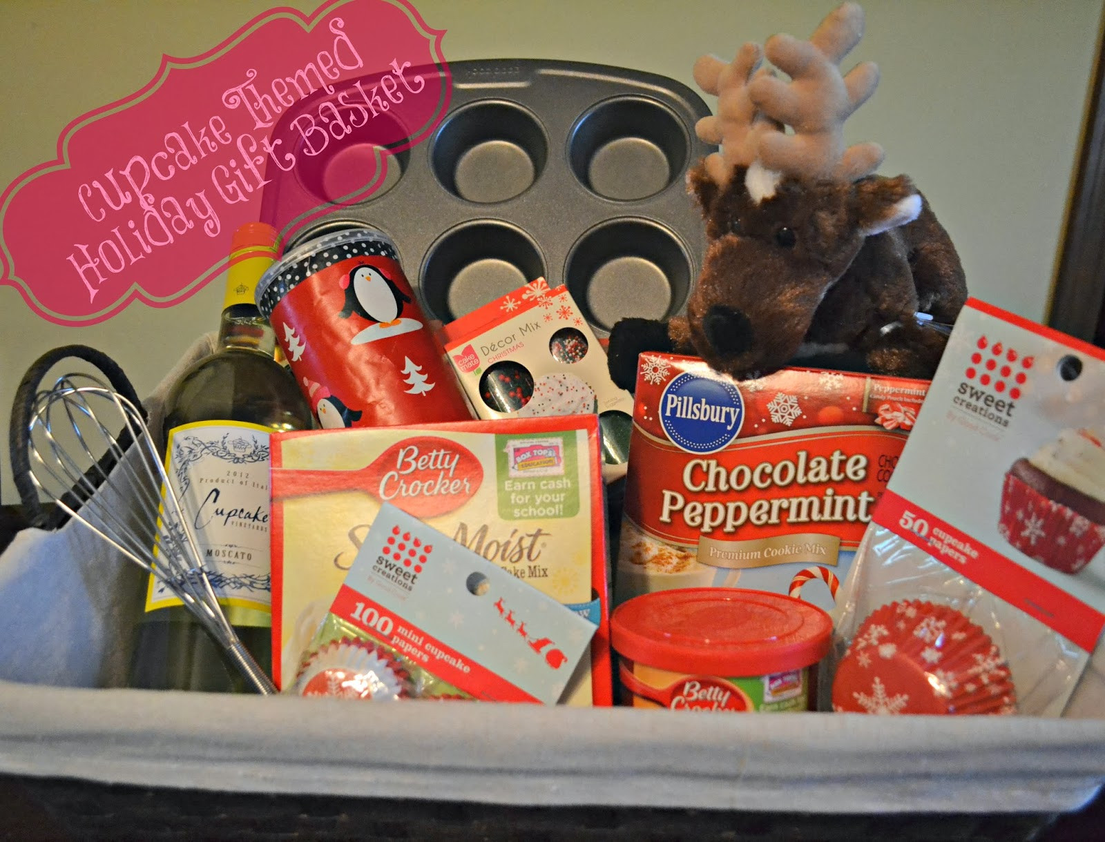 Christmas Gift Theme Ideas
 Gift Basket Shopping and Cupcake Batter Cookies The