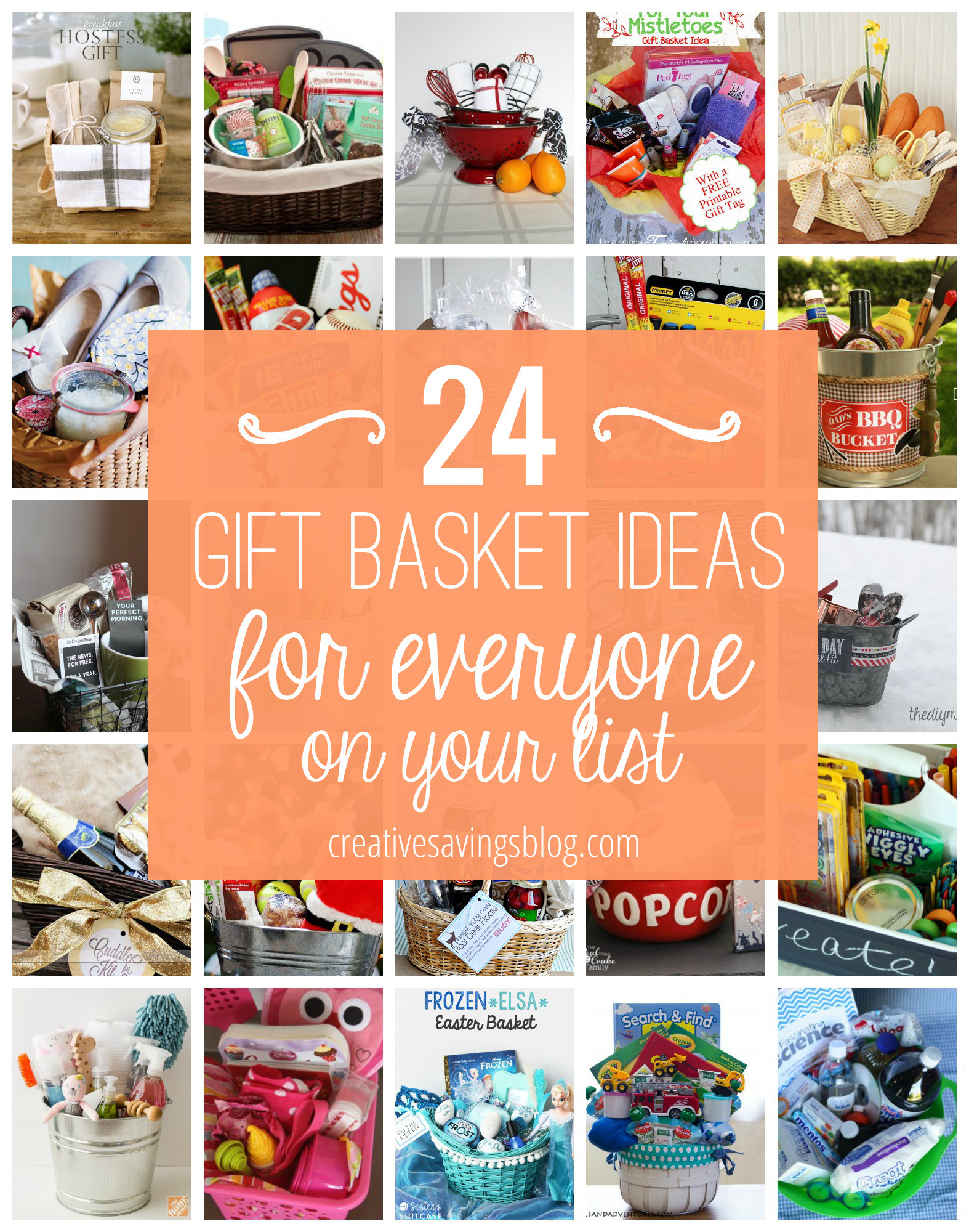 Christmas Gift Theme Ideas
 DIY Gift Basket Ideas for Everyone on Your List