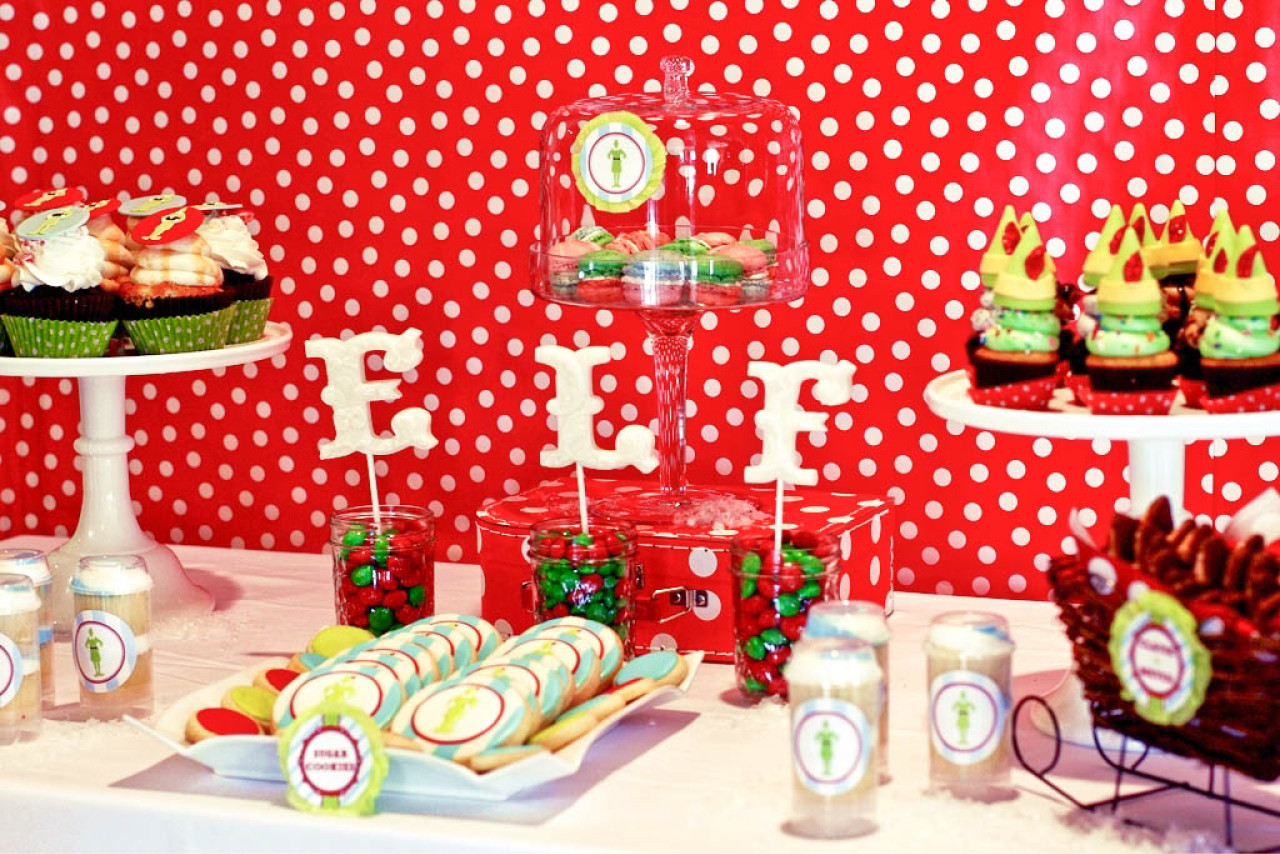 Christmas Holiday Party Ideas
 Buddy the Elf Themed Brunch Party by Deliciously Darling