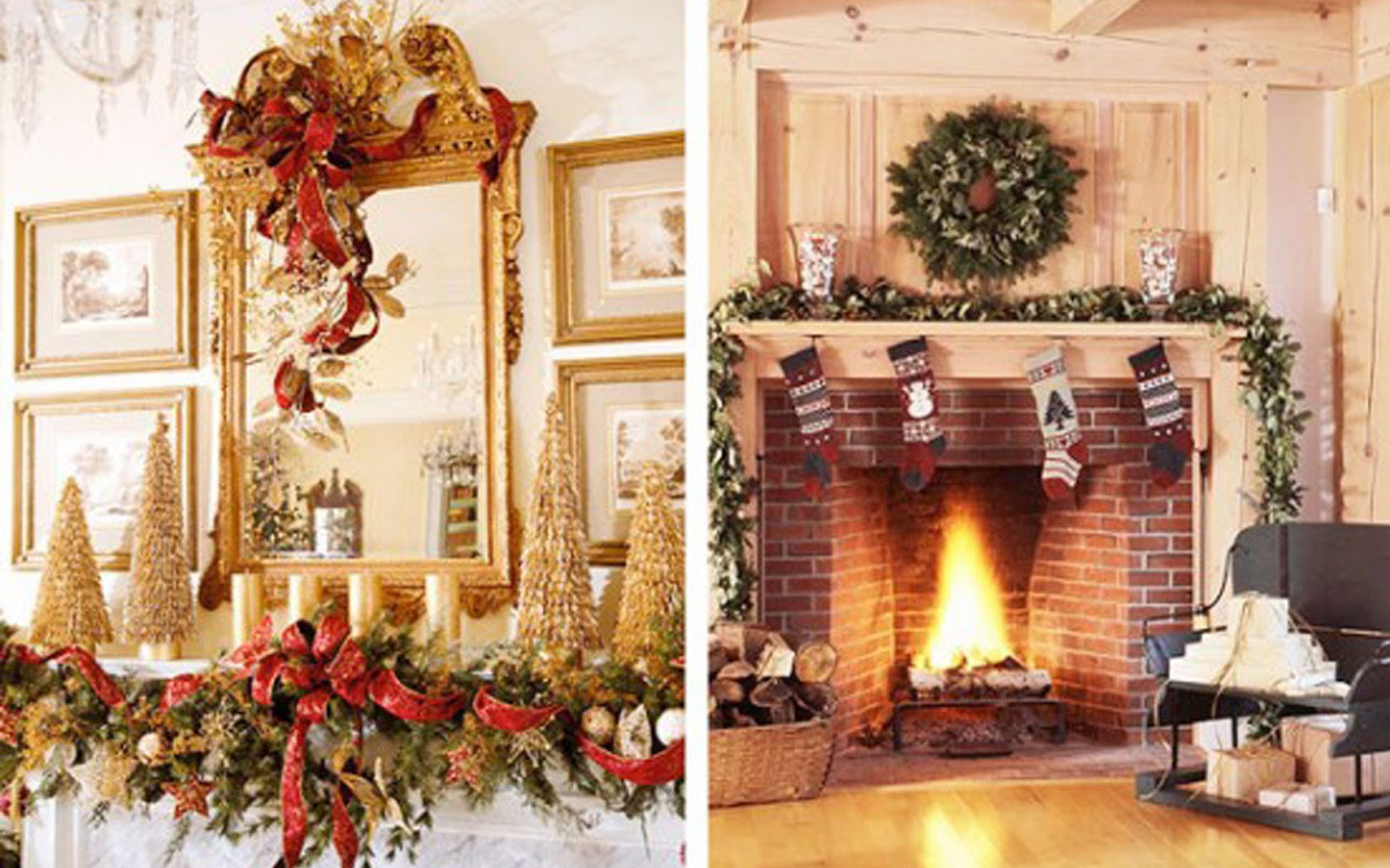 Christmas Home Decor Pinterest
 Decorate your Mantel or Chimney for Christmas Let s
