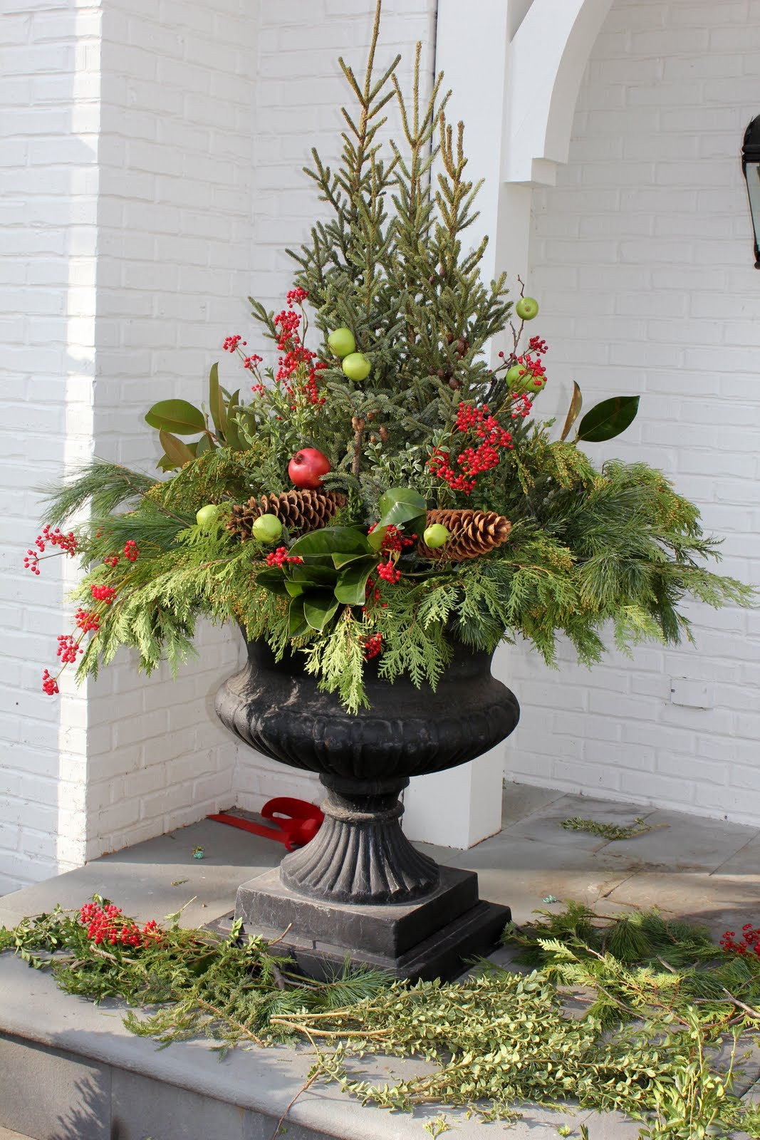 Christmas Ideas For Outside
 5th and state Winter Containers Ideas for DIY