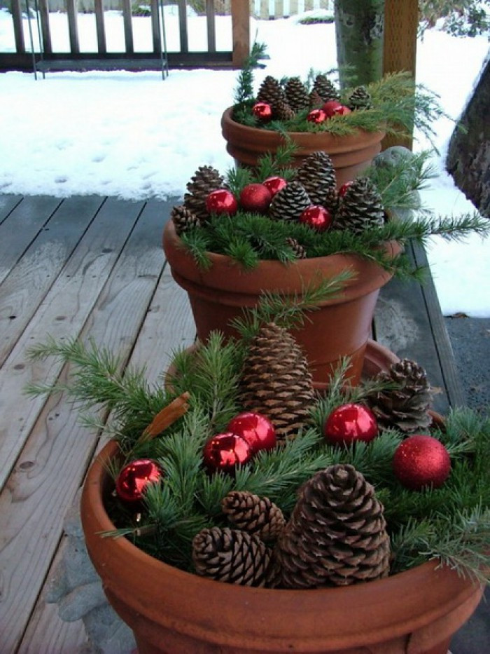 Christmas Ideas For Outside
 20 DIY Outdoor Christmas Decorations Ideas 2014