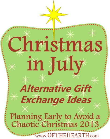 Christmas In July Gift Ideas
 Christmas in July Alternative Gift Exchange Ideas