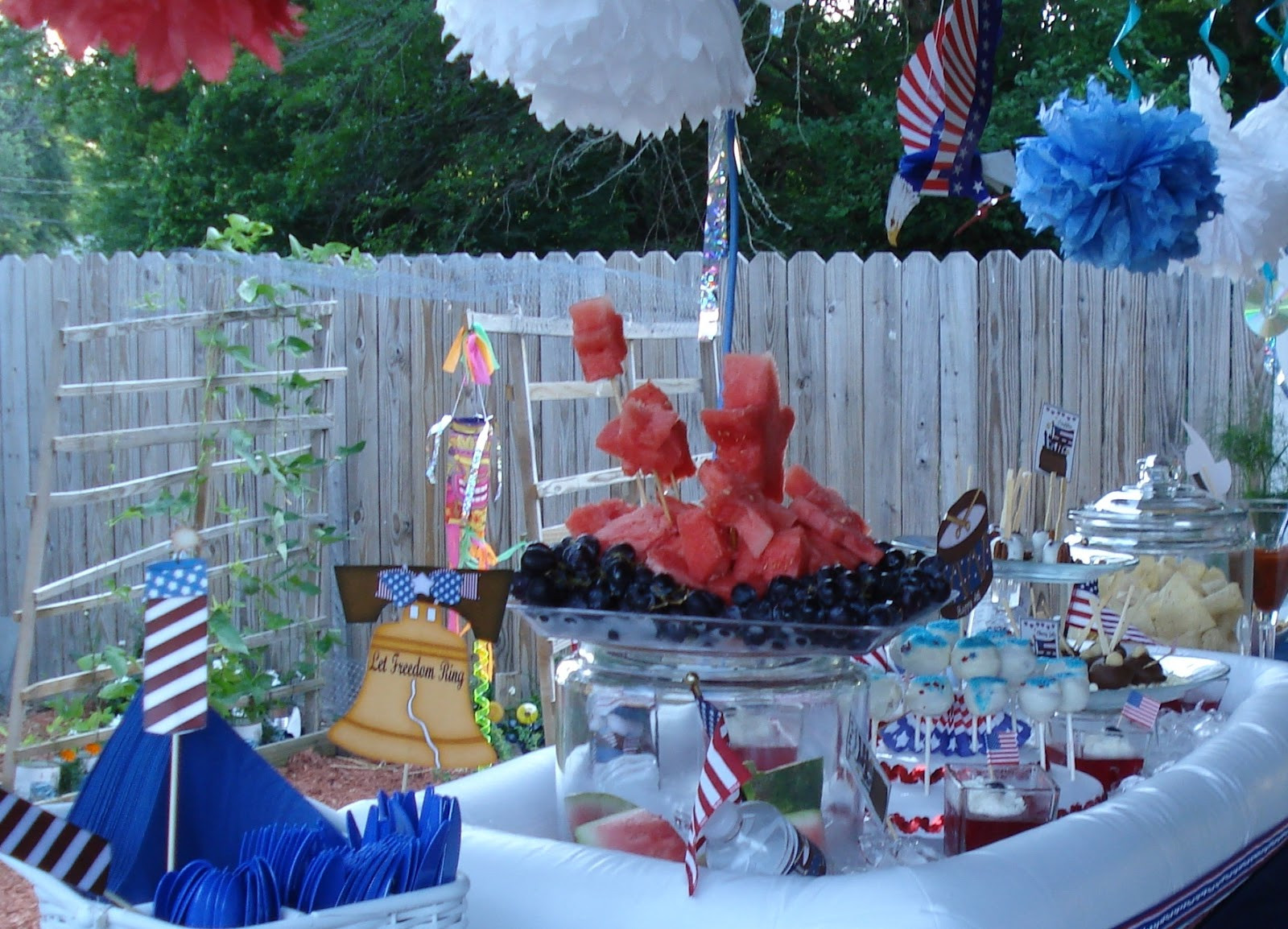 Christmas In July Party Ideas For Adults
 4th of July Party Buffet Ideas