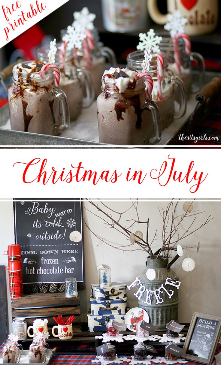 Christmas In July Party Ideas
 25 best ideas about Christmas in july on Pinterest
