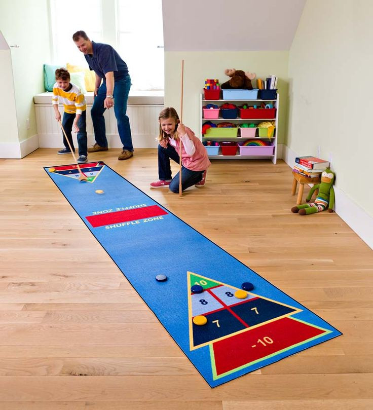Christmas Indoor Games
 Shuffle Zone indoor game for cold days