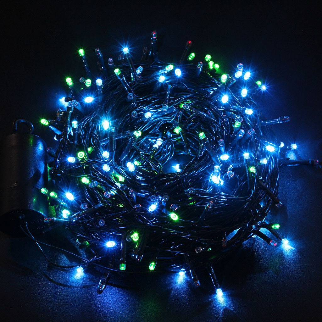 Christmas Indoor Lights
 40M 300 LED Cool Touchable Battery String Lights Kit