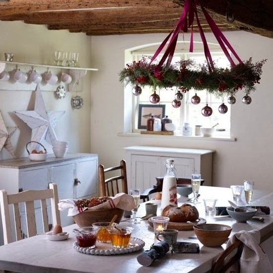 Christmas Kitchen Decorating Ideas
 Shabby in love Christmas kitchen decor ideas