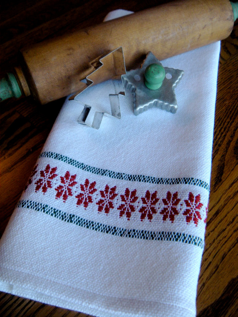 Christmas Kitchen Towels
 Christmas Kitchen Towel Christmas Handwoven Towel Holiday