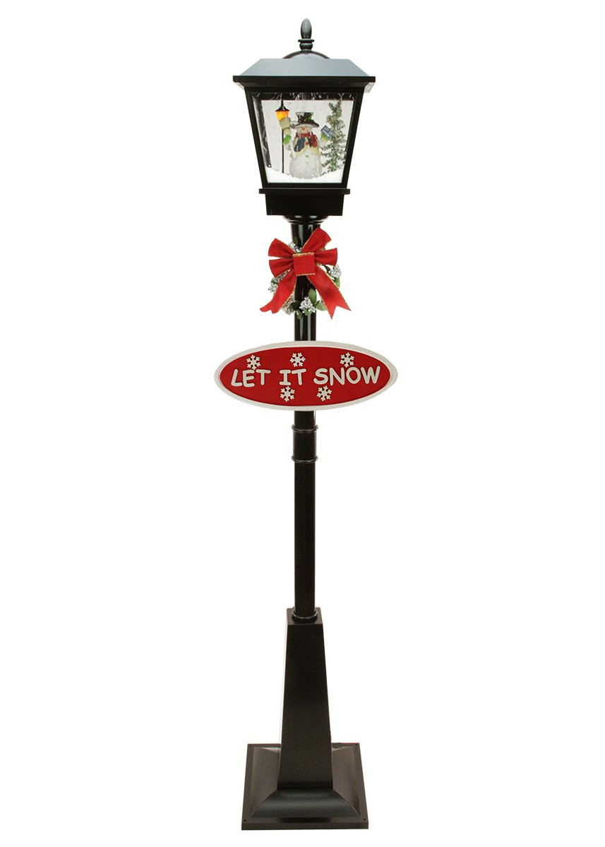 Christmas Lamp Post
 Snowman Lamp Posts
