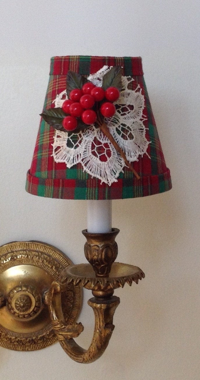 Christmas Lamp Shade
 Christmas Chandelier Lamp Shades Lampshades by SCBORIGINALS