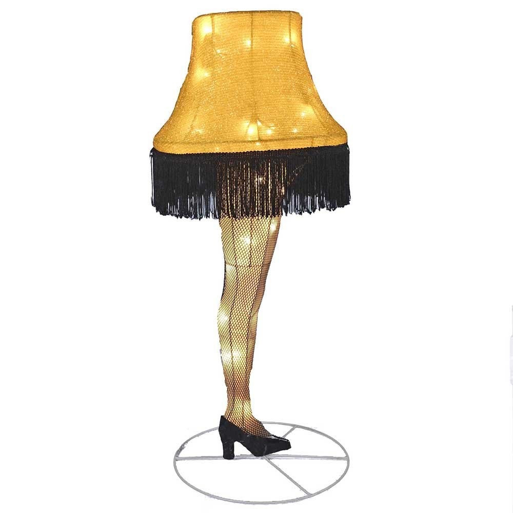 Christmas Leg Lamp
 Tinsel Leg Lamp