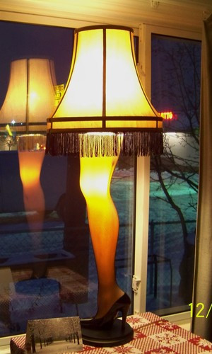 Christmas Leg Lamp Full Size
 A Christmas Story Full Size 45" Leg Lamp Floor Lamps