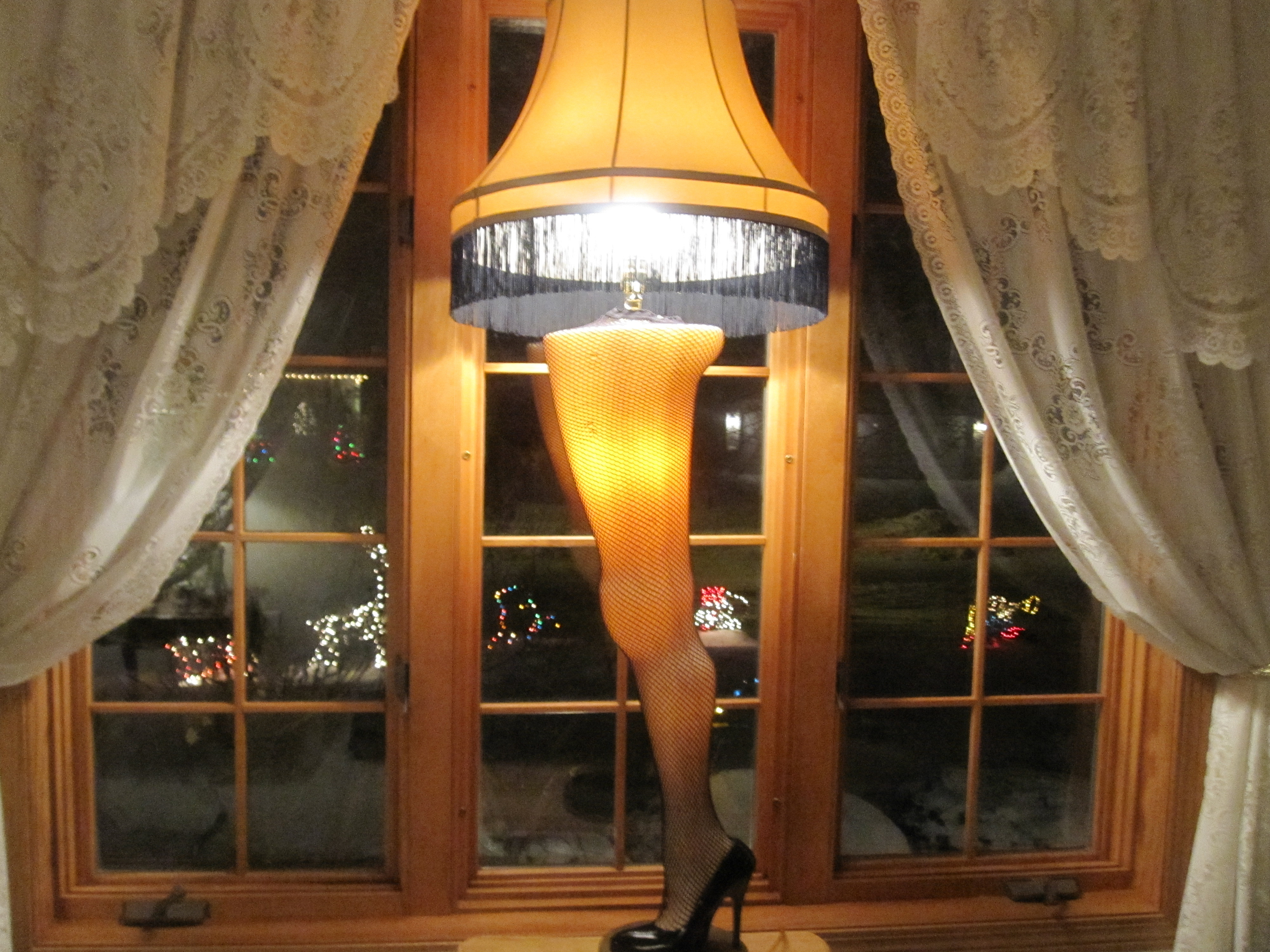 Christmas Leg Lamp Full Size
 Glory Zig