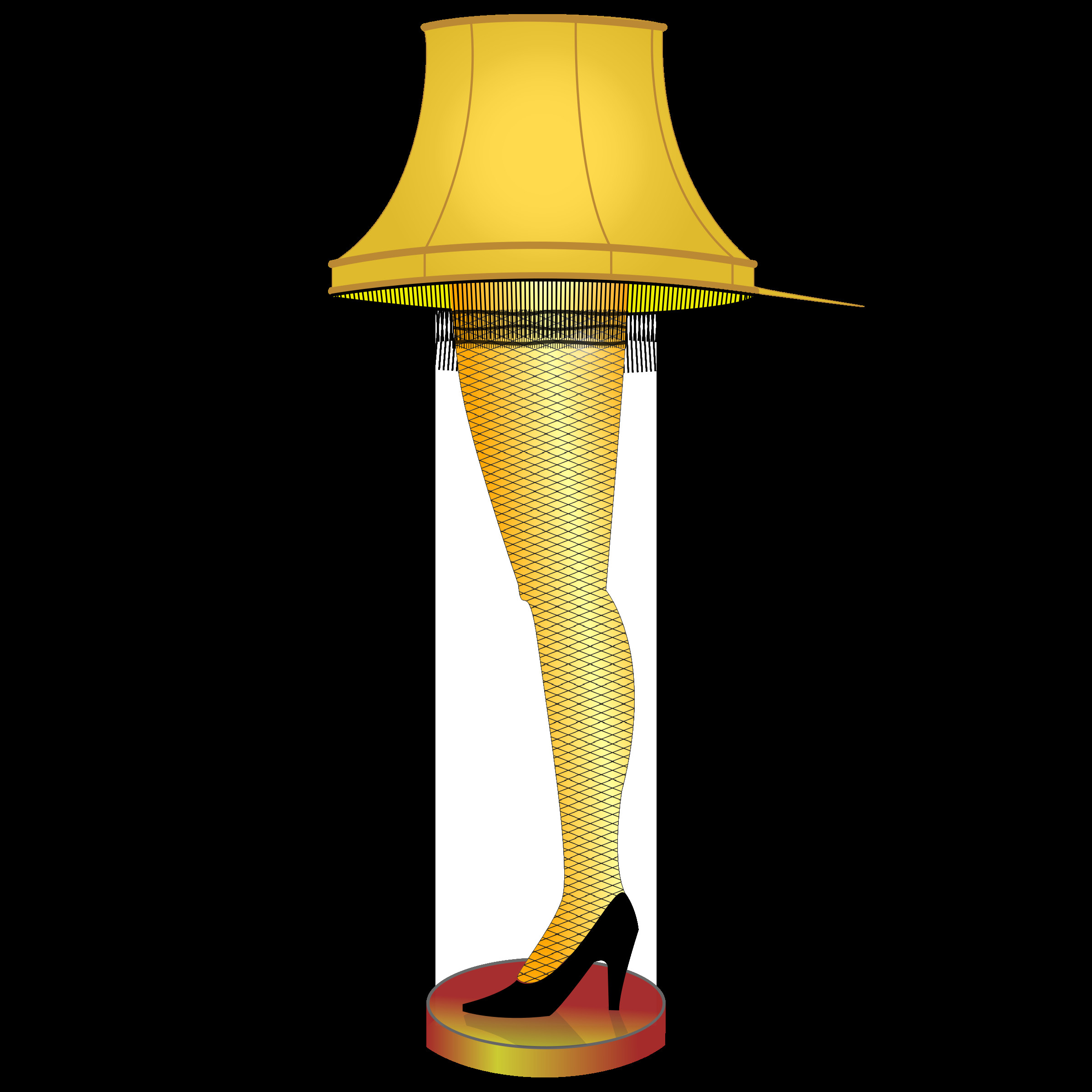 Christmas Leg Lamp Full Size
 Leg in a plaster cast clipart cliparts for you image