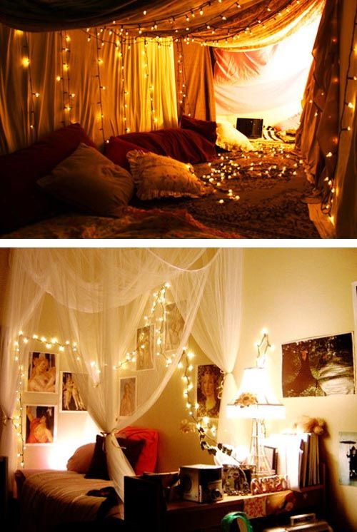 Christmas Light Bedroom Decor
 1000 ideas about Christmas Lights Bedroom on Pinterest