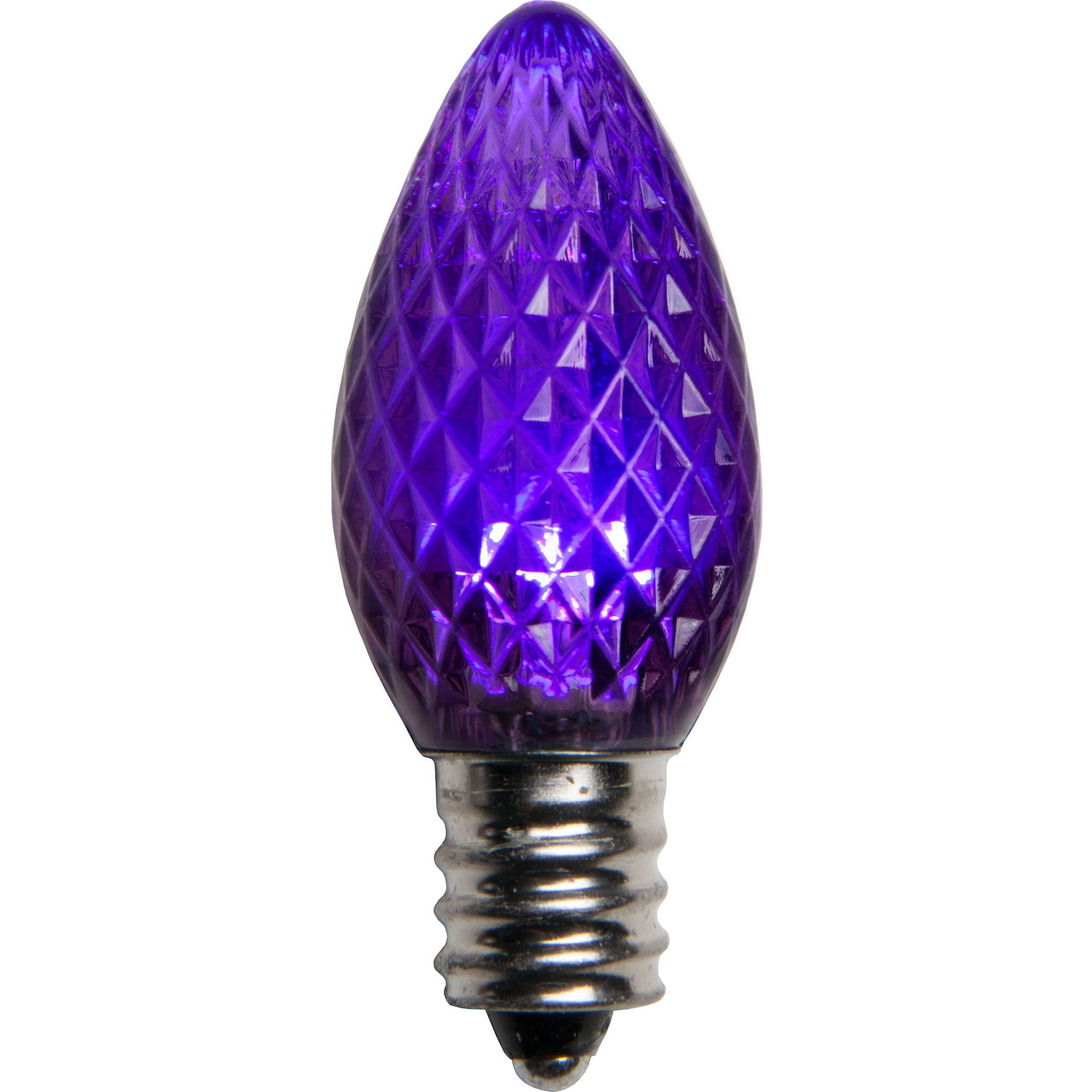 Christmas Light Lamp
 C7 Purple LED Christmas Light Bulbs