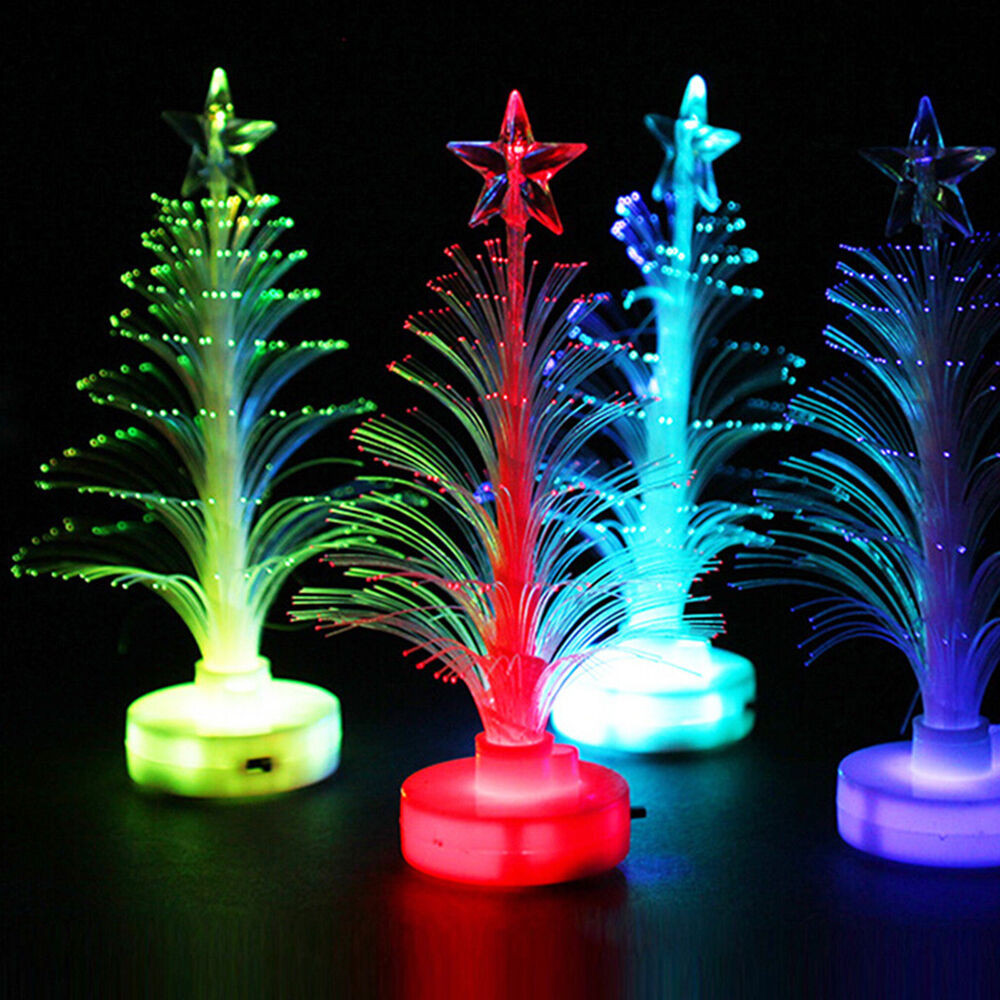 Christmas Light Lamp
 Colorful LED Fiber Optic Nightlight Christmas Tree Lamp