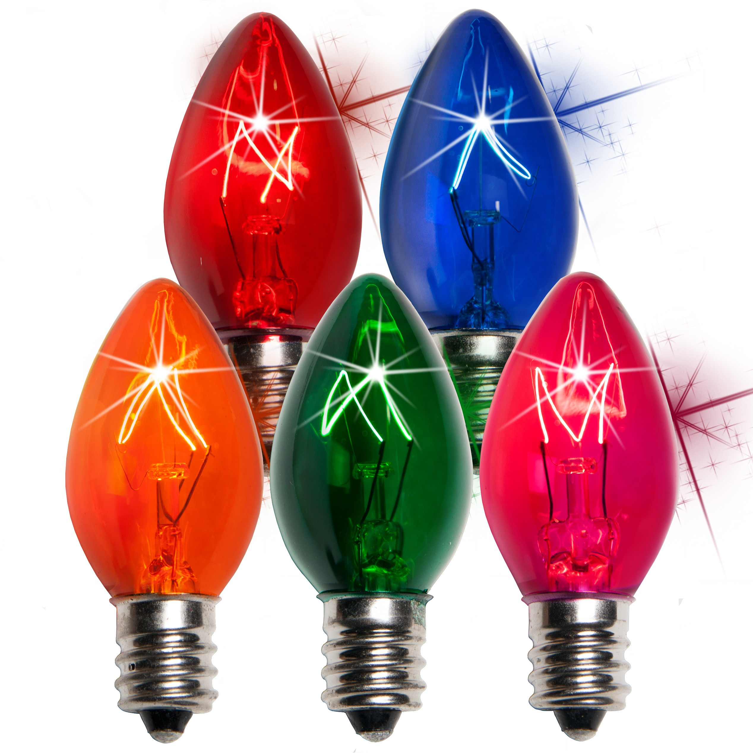 Christmas Light Lamp
 C7 Christmas Light Bulb C7 Twinkle Multicolor Christmas
