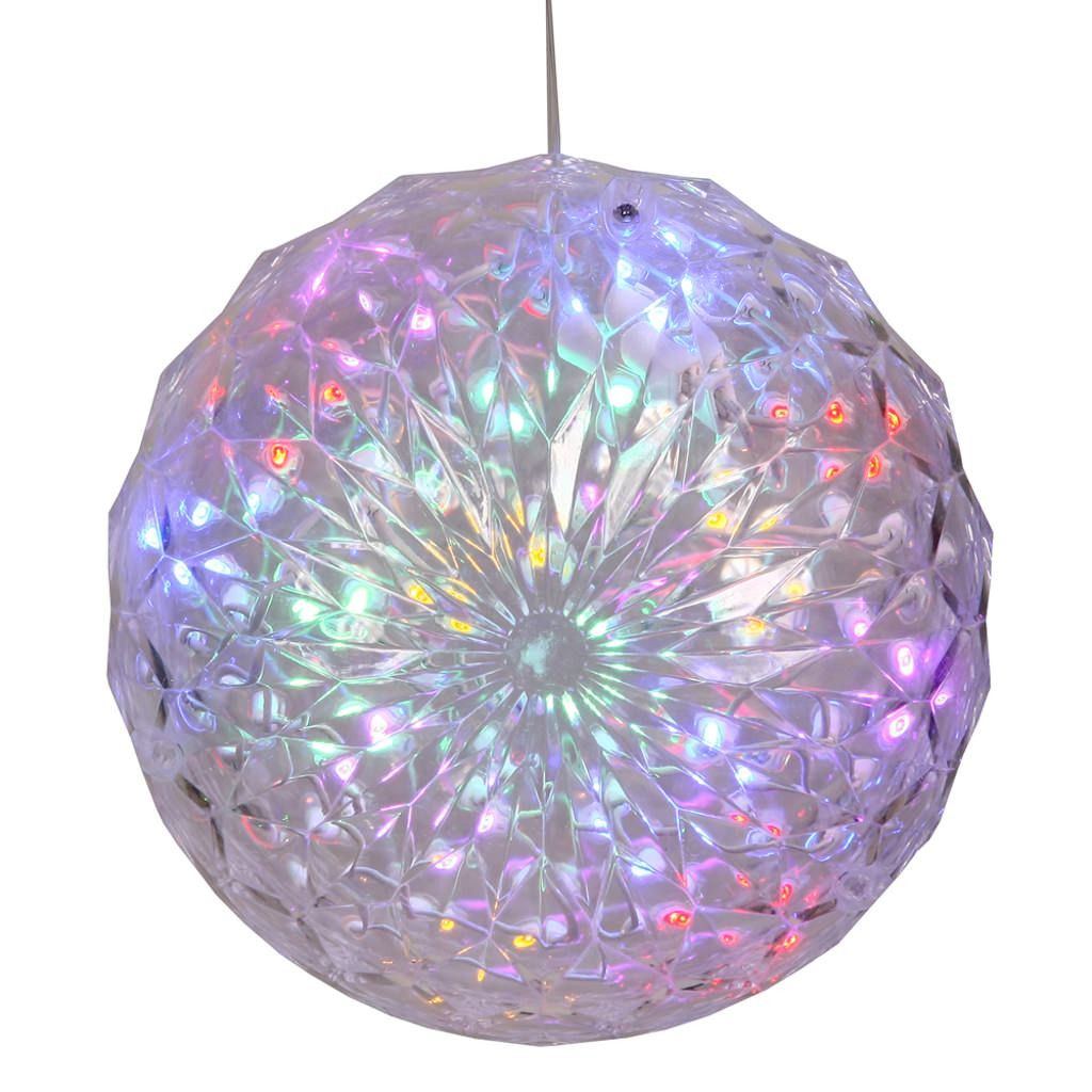 Christmas Light Spheres Outdoor
 Vickerman 30Lt X 6" LED Multi Crystal Ball Outdoor