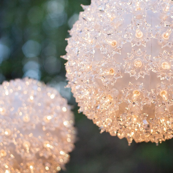 Christmas Light Spheres Outdoor
 Clear Starlight Sphere