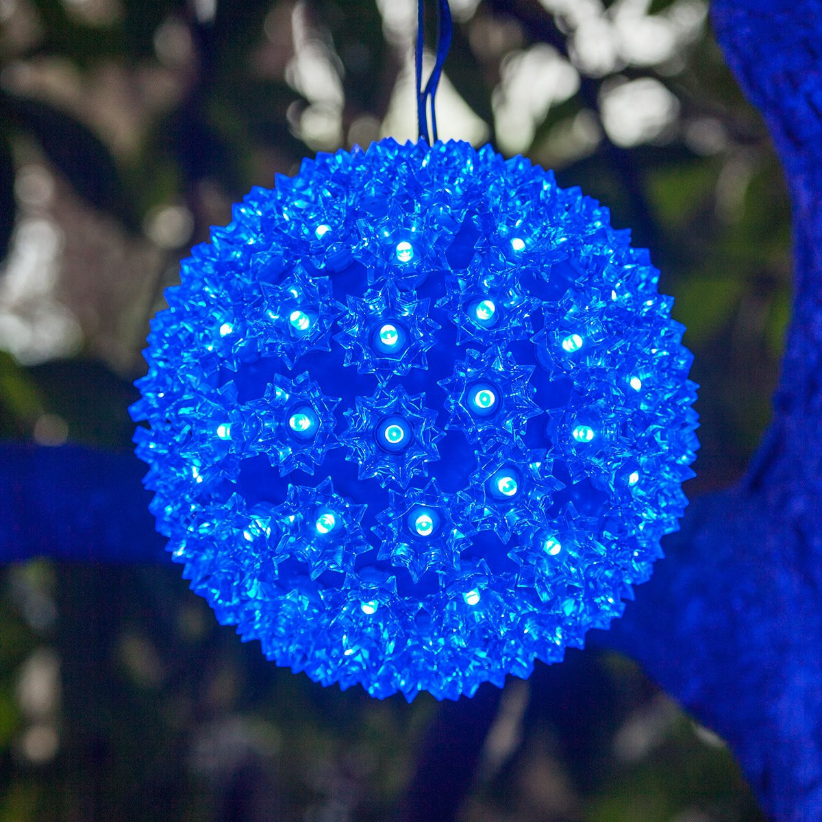 Christmas Light Spheres Outdoor
 Light Sphere Blue LED Yard Envy