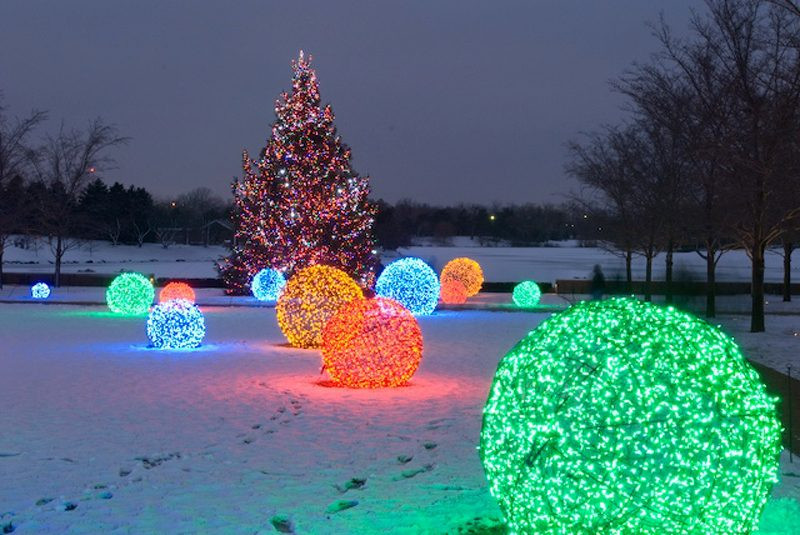 Christmas Light Spheres Outdoor
 How to Make Outdoor Light Ball DIY & Crafts Handimania