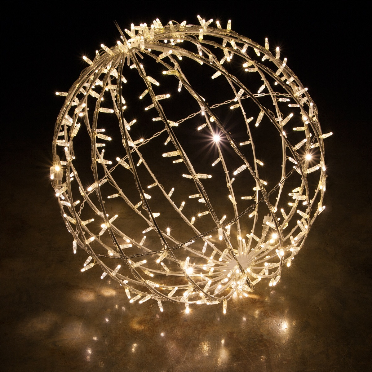 Christmas Light Spheres Outdoor
 Warm White LED mercial Mega Sphere Christmas Light