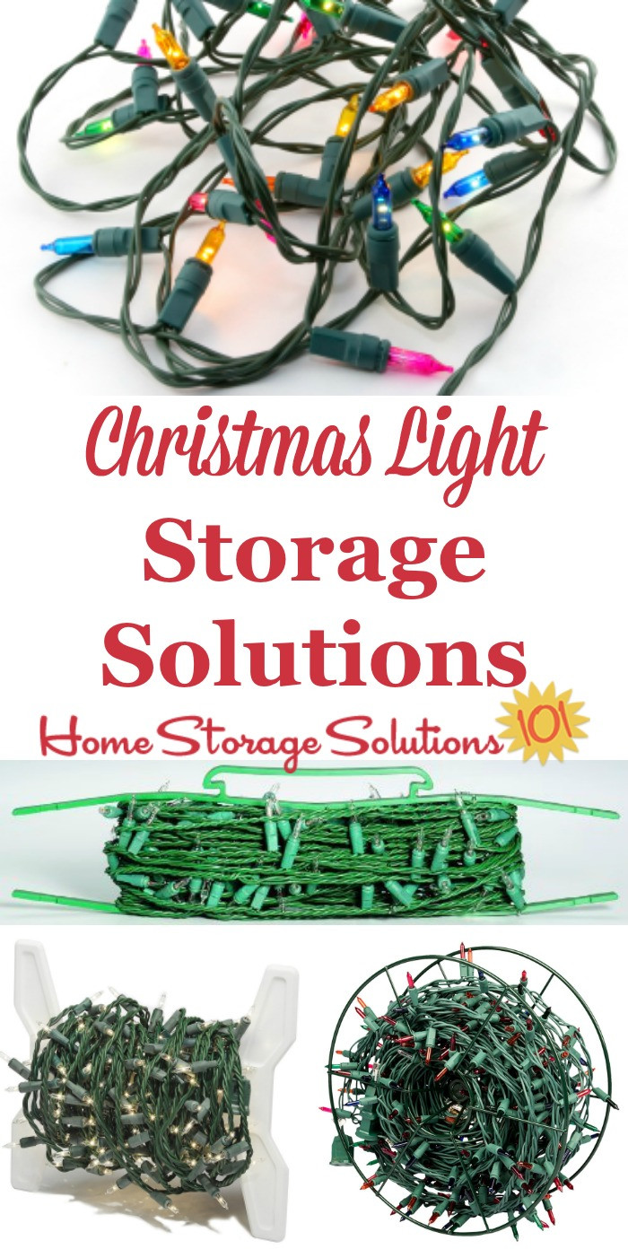 Christmas Light Storage
 Christmas Light Storage Solutions No More Tangled Strings