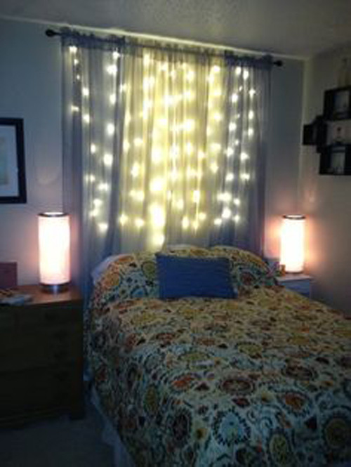 Christmas Lights Bedroom
 How to Hang Christmas Lights in Bedroom by Homearena