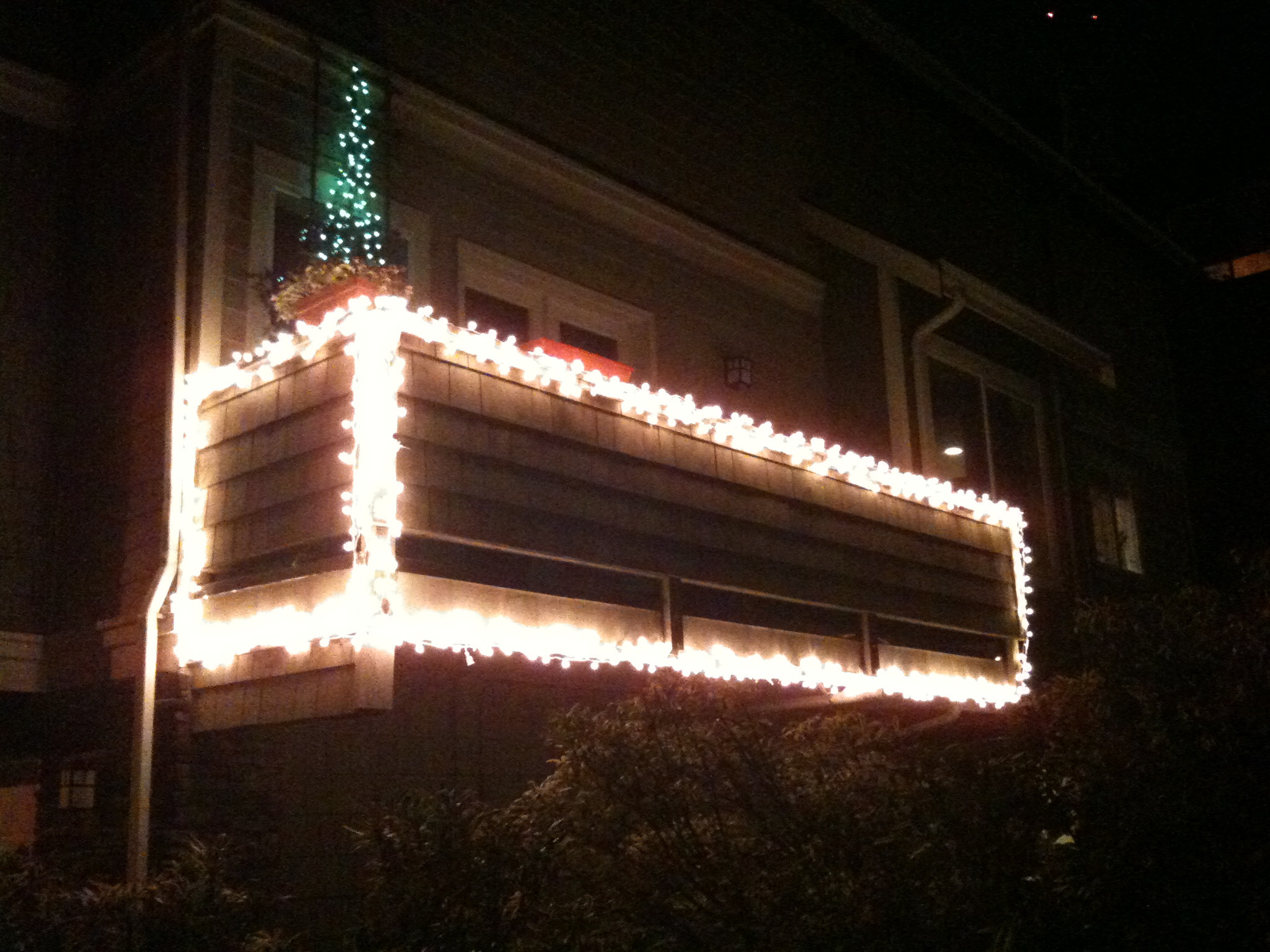 Christmas Lights For Balcony
 Balcony Lights