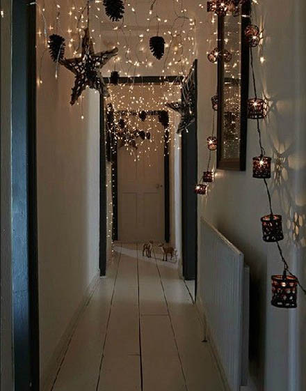 Christmas Lights Ideas Indoor
 Top Indoor Christmas Decorations on Pinterest Christmas