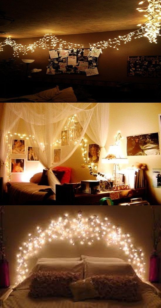 Christmas Lights In Bedroom Ideas
 Best 25 Christmas lights bedroom ideas on Pinterest