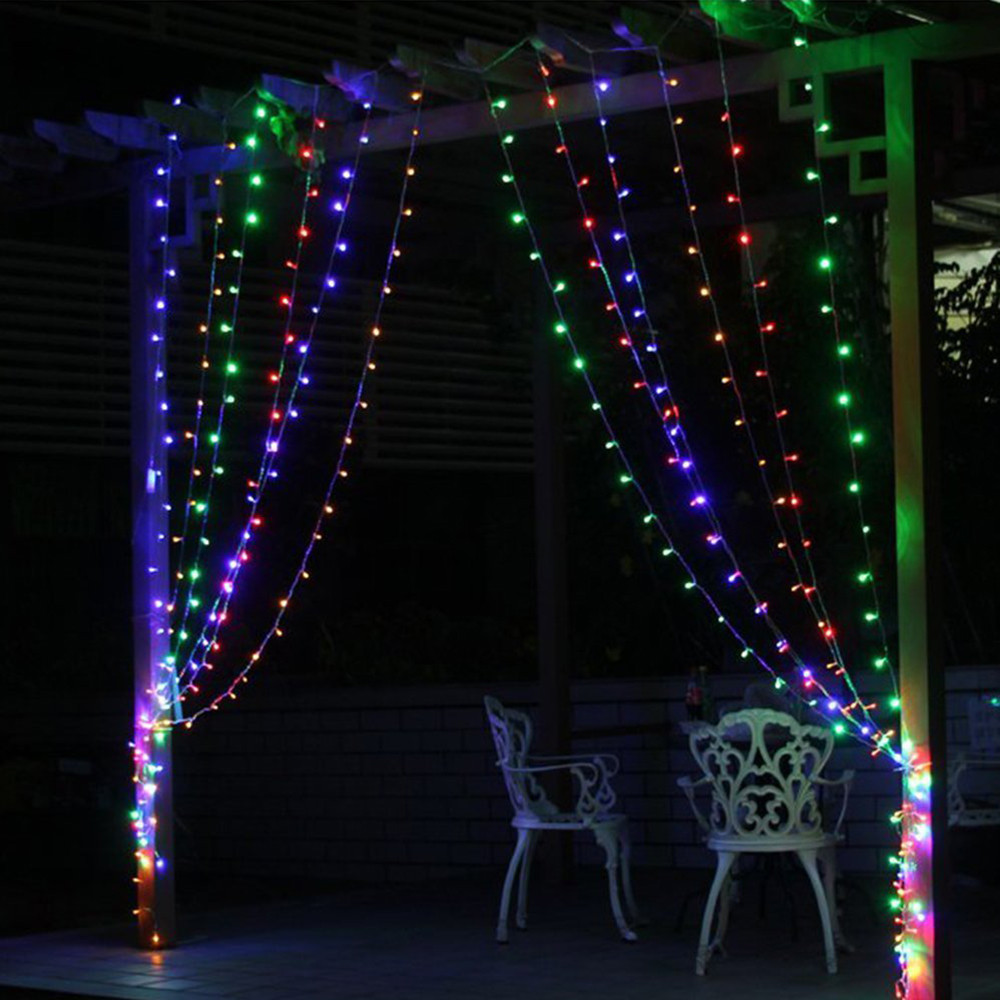 Christmas Lights Led Outdoor
 Christmas Outdoor Decoration 3M X 1M Curtain Icicle String