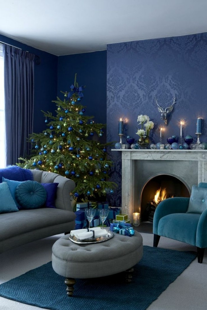 Christmas Living Room Background
 Decoration For Christmas Beautiful Color Palettes To The