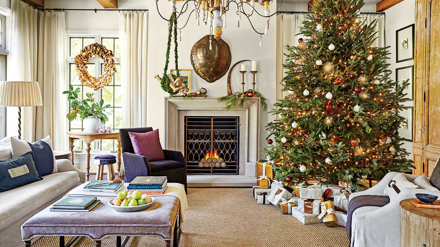 Christmas Living Room Decoration Ideas
 Our Favorite Living Rooms Decorated for Christmas
