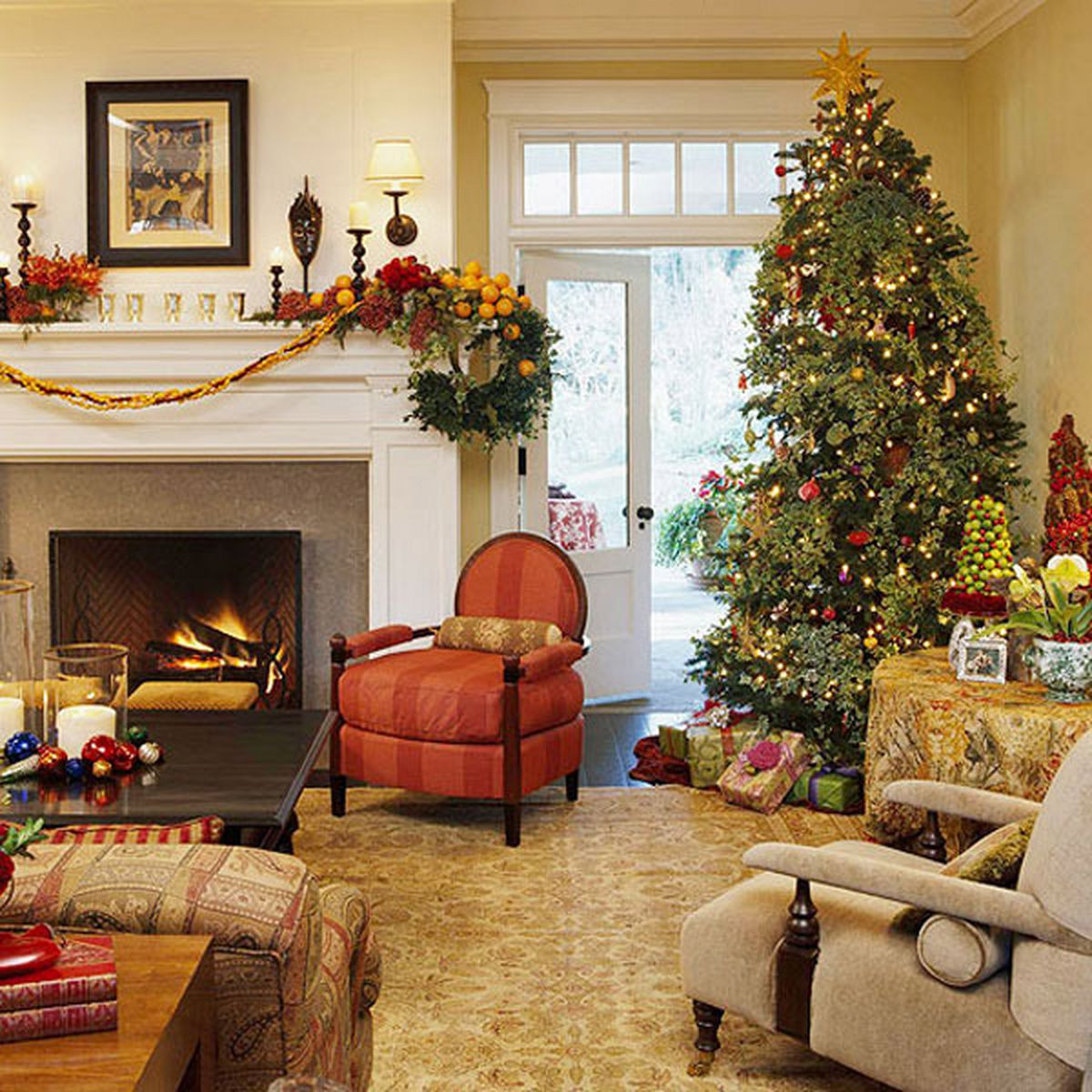Christmas Living Room Decoration Ideas
 Magical Christmas living room ideas