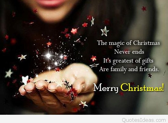 Christmas Magic Quote
 2015 magic Christmas quote
