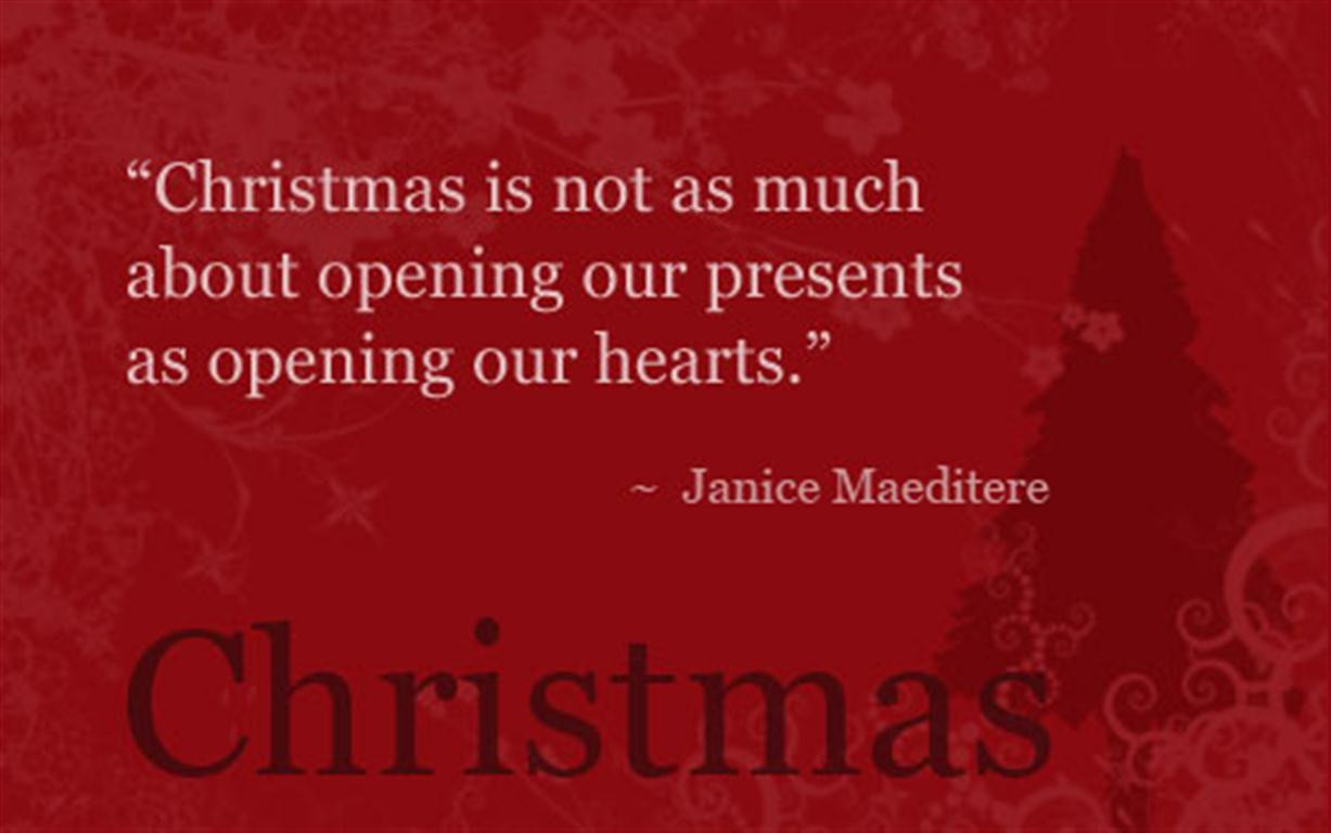 Christmas Meaning Quotes
 Monday Spot 24 December 2012