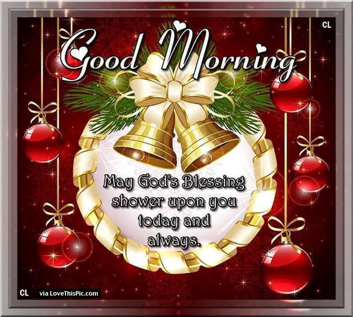 Christmas Morning Quotes
 Good Morning Christmas Blessings Quote good morning good