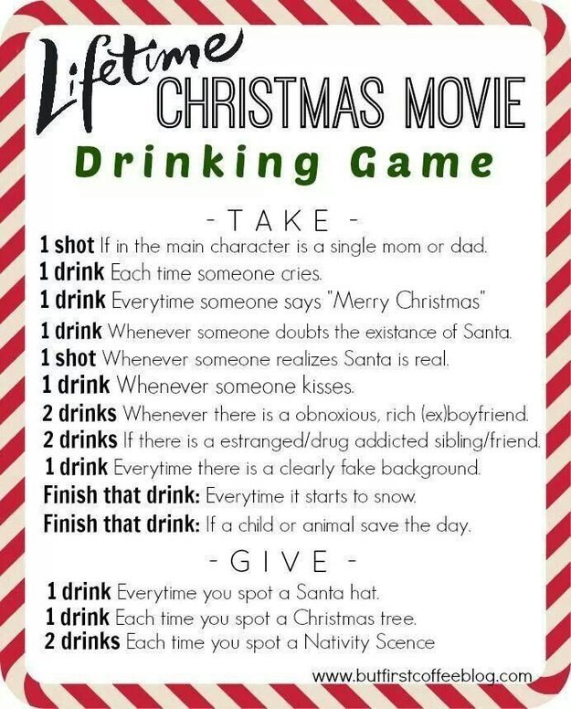 Christmas Movie Quote Game
 10 Christmas Movie Drinking Games You ll Want To Play This