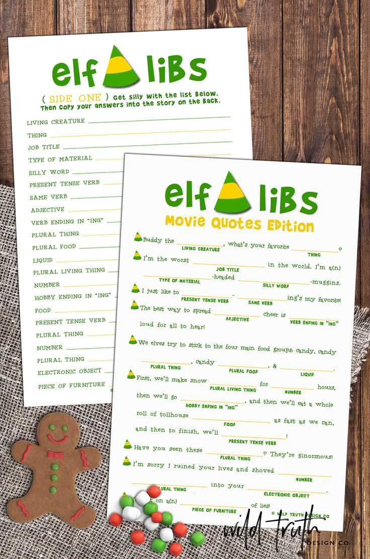 Christmas Movie Quotes Game
 Best 25 Elf movie ideas on Pinterest