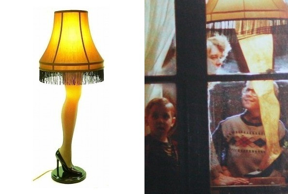 Christmas Movie With Leg Lamp
 The Leg Lamp in A Christmas Story TV Fashion Roundup