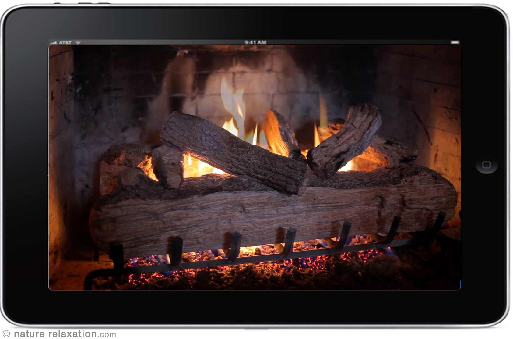 Christmas Music With Crackling Fireplace
 "Crackling Fireplace" Looping Nature Relaxation Video