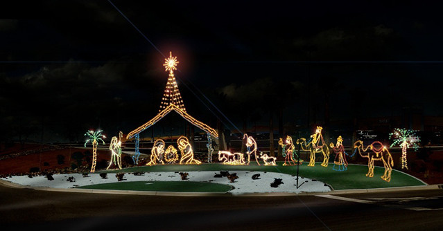 Christmas Nativity Scene Outdoor
 mercial Animated Christmas display – Temple Display